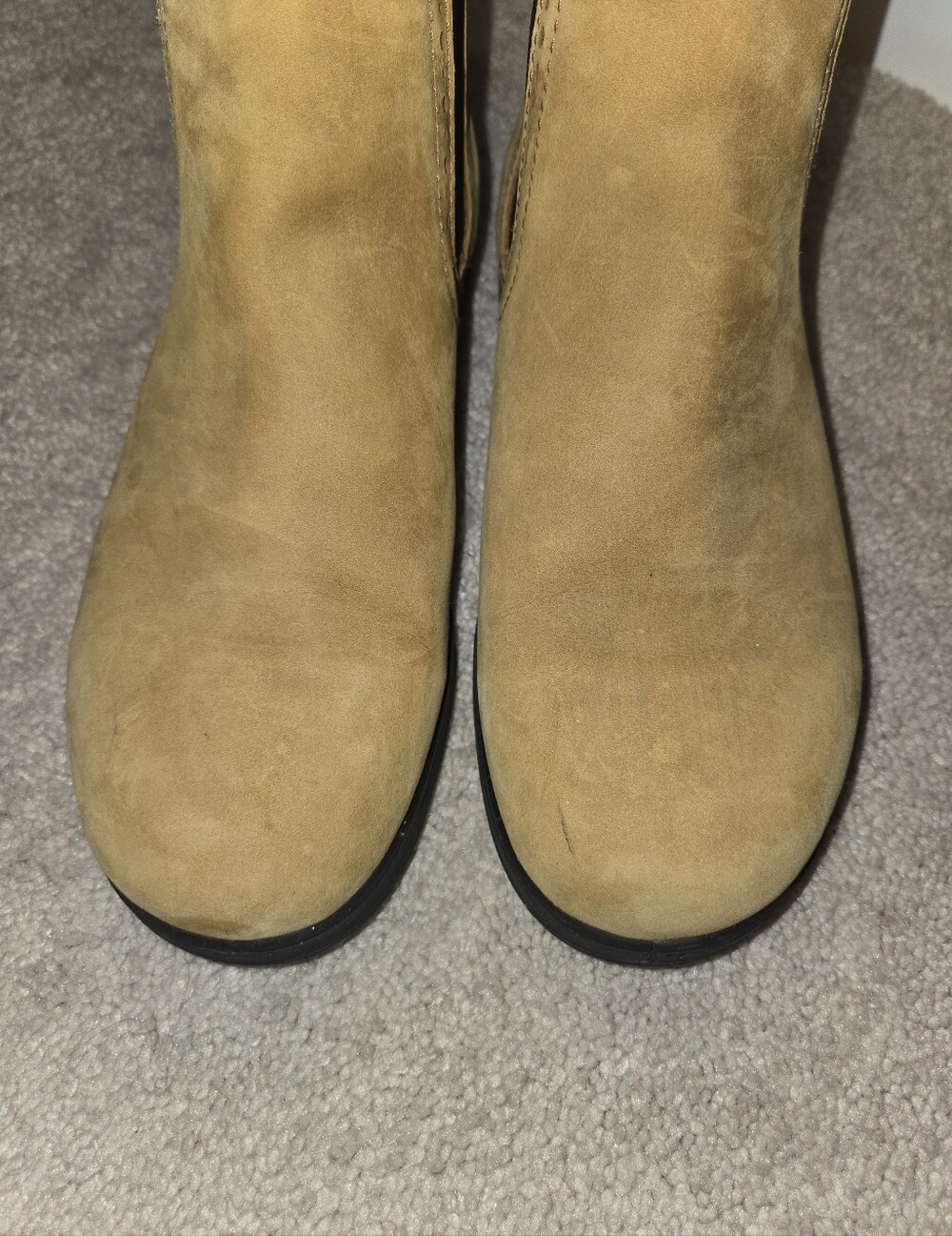 Blundstone Yellow Tan Chelsea Ankle Boots - Picture 8 of 9